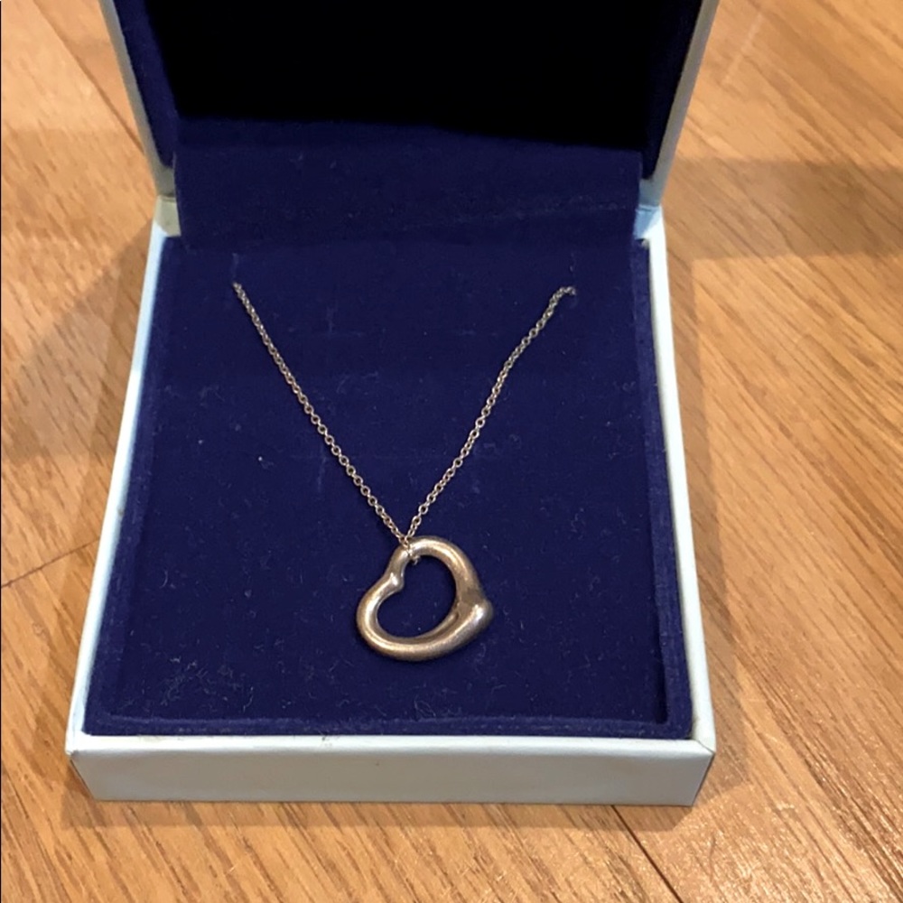 Tiffany heart necklace